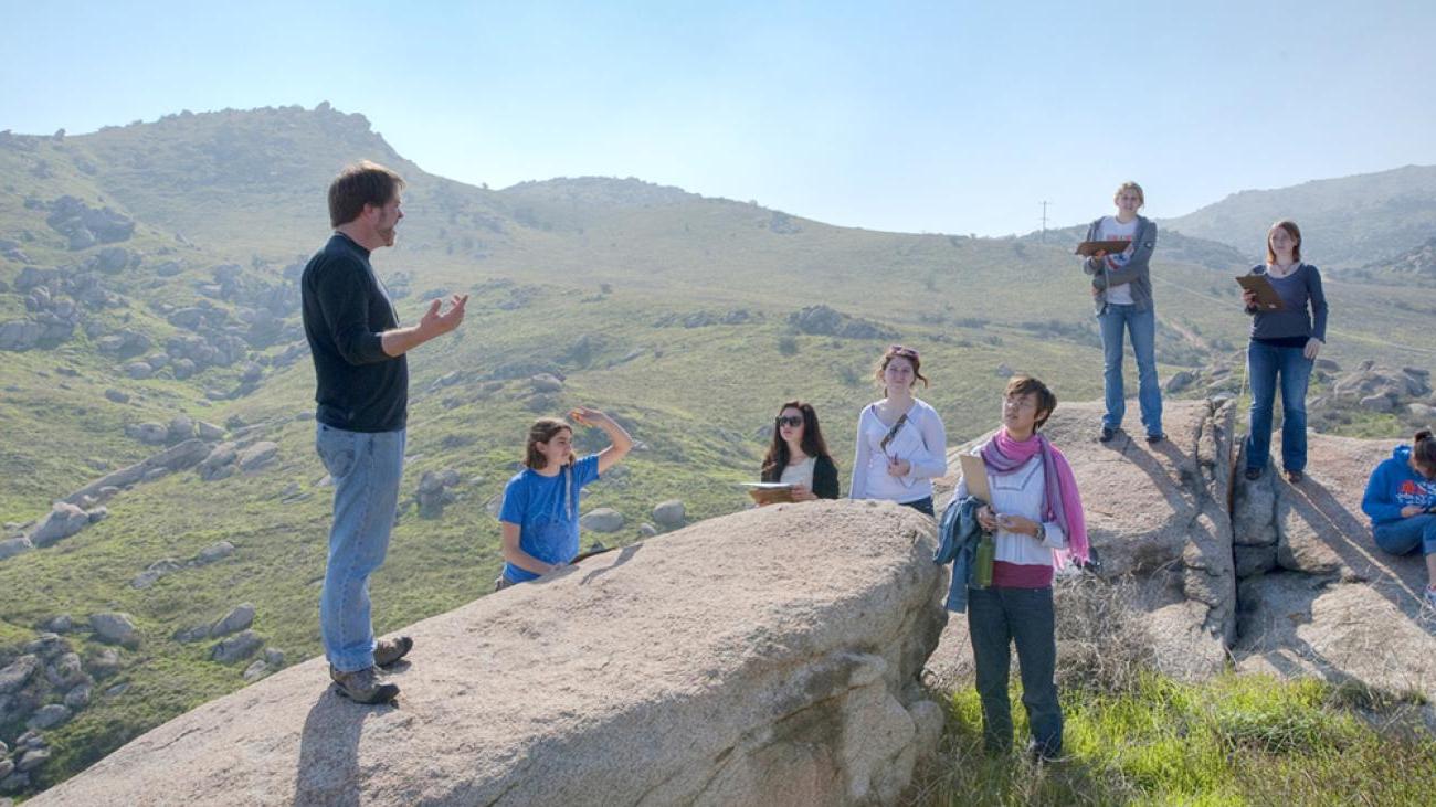 Field trip with Professor Robert Gaines